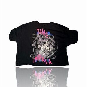 Tame Impala Luca Graphic T-Shirt Unisex Size M Black Short Sleeve Band Tee